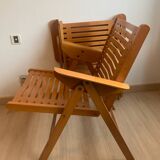 Pair of Rex Niko Kralj Folding Armchairs