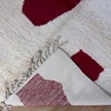 Pure natural wool rug, size 200 x 300 cm