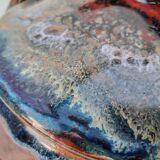 Large covered pot, soup tureen, glazed stoneware, Matthieu Liévois