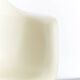 Off-White Dax Fibreglass Chair by Charles & Ray Eames for Herman Miller