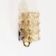 Single Murano glass 'bubble' sconce by Helena Tynell for Glashutte Limburg