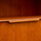 Scandinavian teak library with office 1960