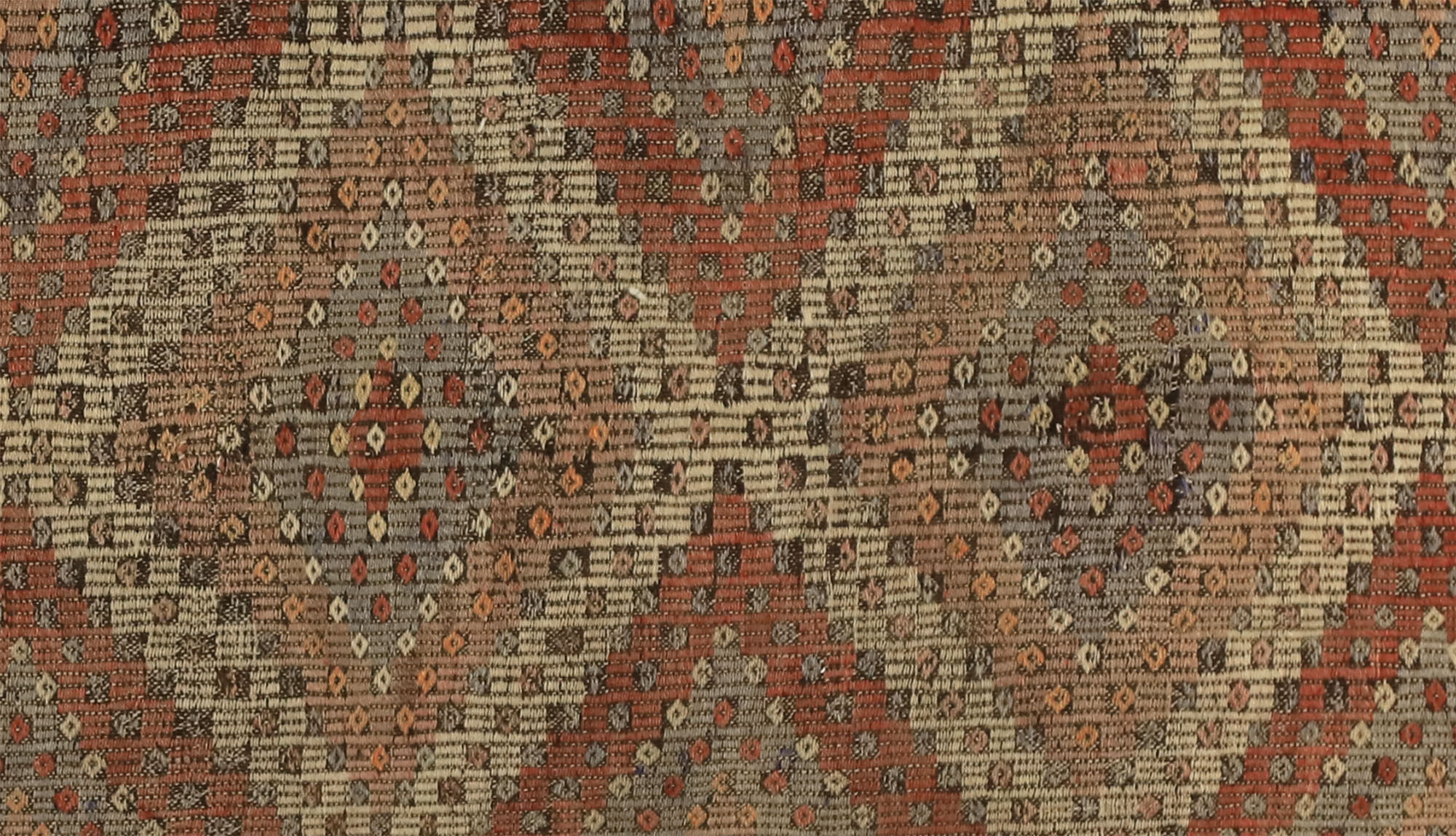 Anatolian handmade kilim rug 330 cm x 165 cm