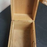Wooden storage box