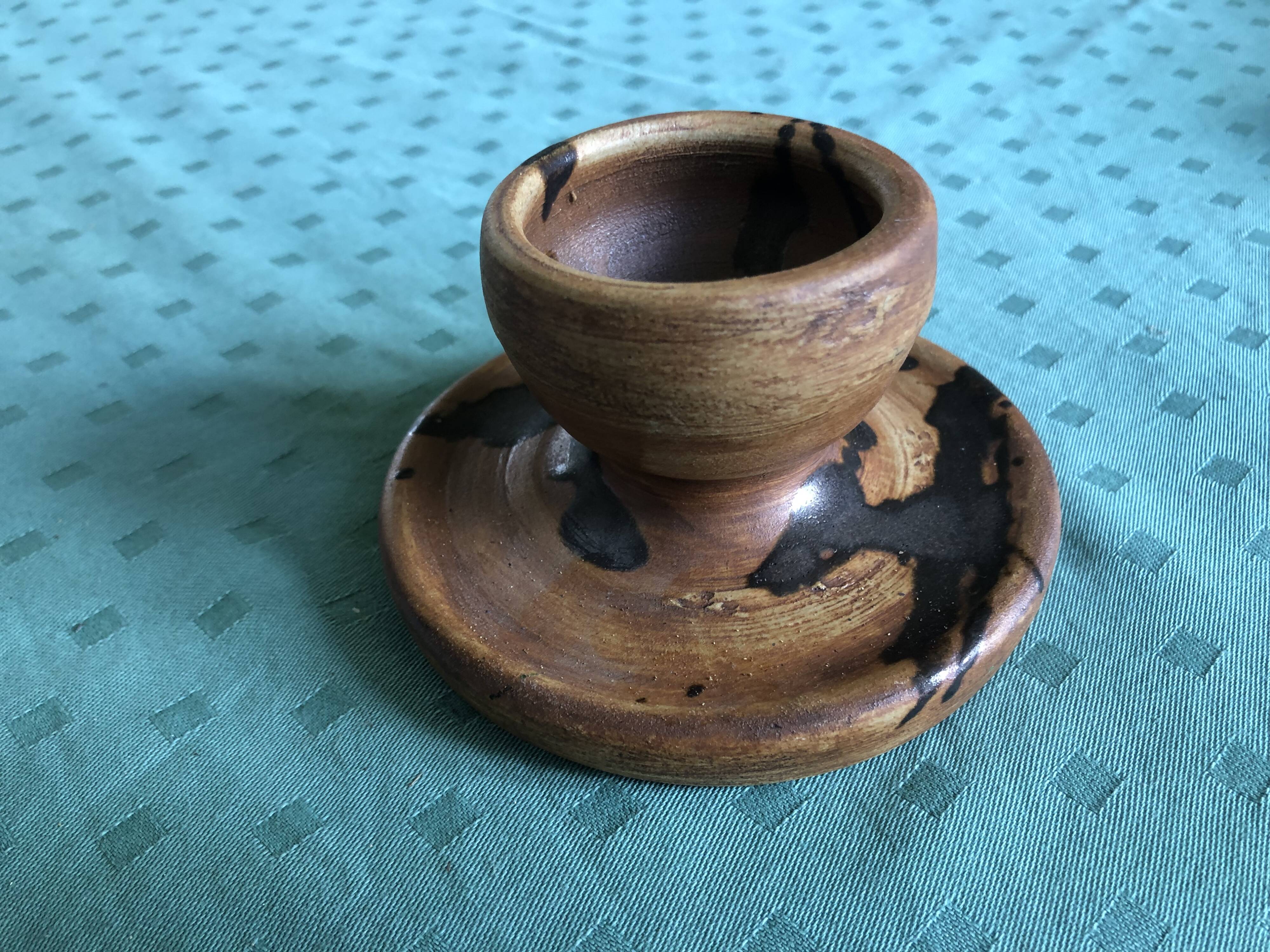 Rustic egg cup