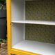Parisian art deco buffet in yellow ochre