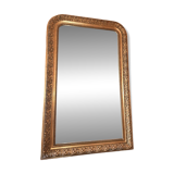 Antique gilded mirror