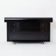 Commode laquée noire laiton signée Pierre Cardin 1980