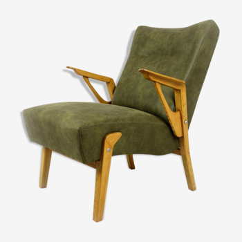 Mid-century ash armchair, 1960s