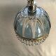 Glass chandelier Blues shabby chic has tassels