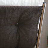 Restored vintage chair in corduroy