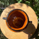 Vase vintage céramique émaillage terre