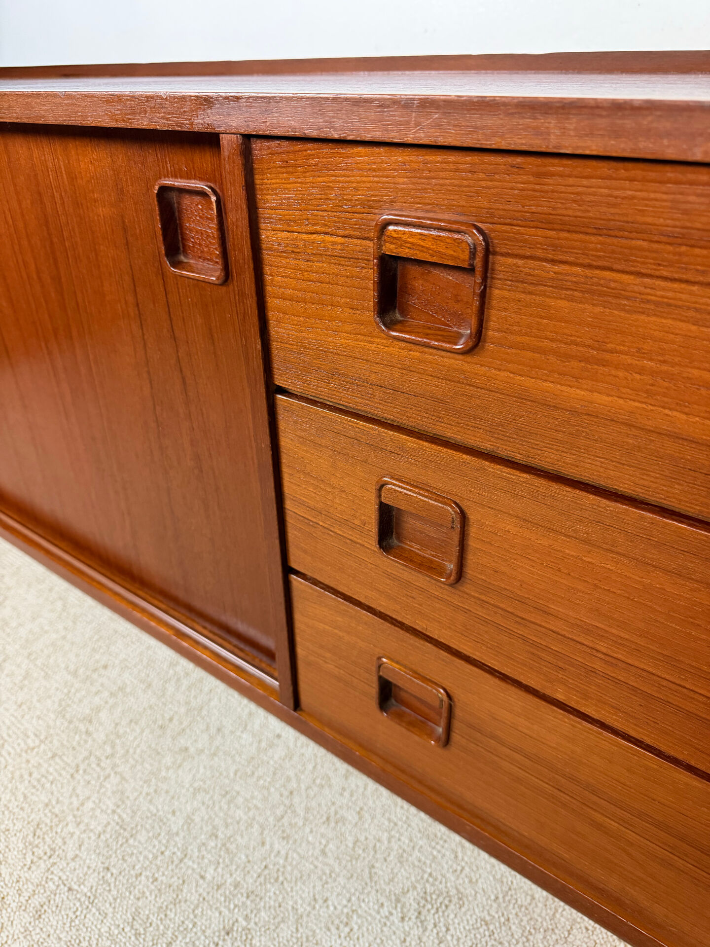 Scandinavian sideboard in teak