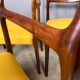 Newly upholstered Mid Century Vintage rosewood chairs