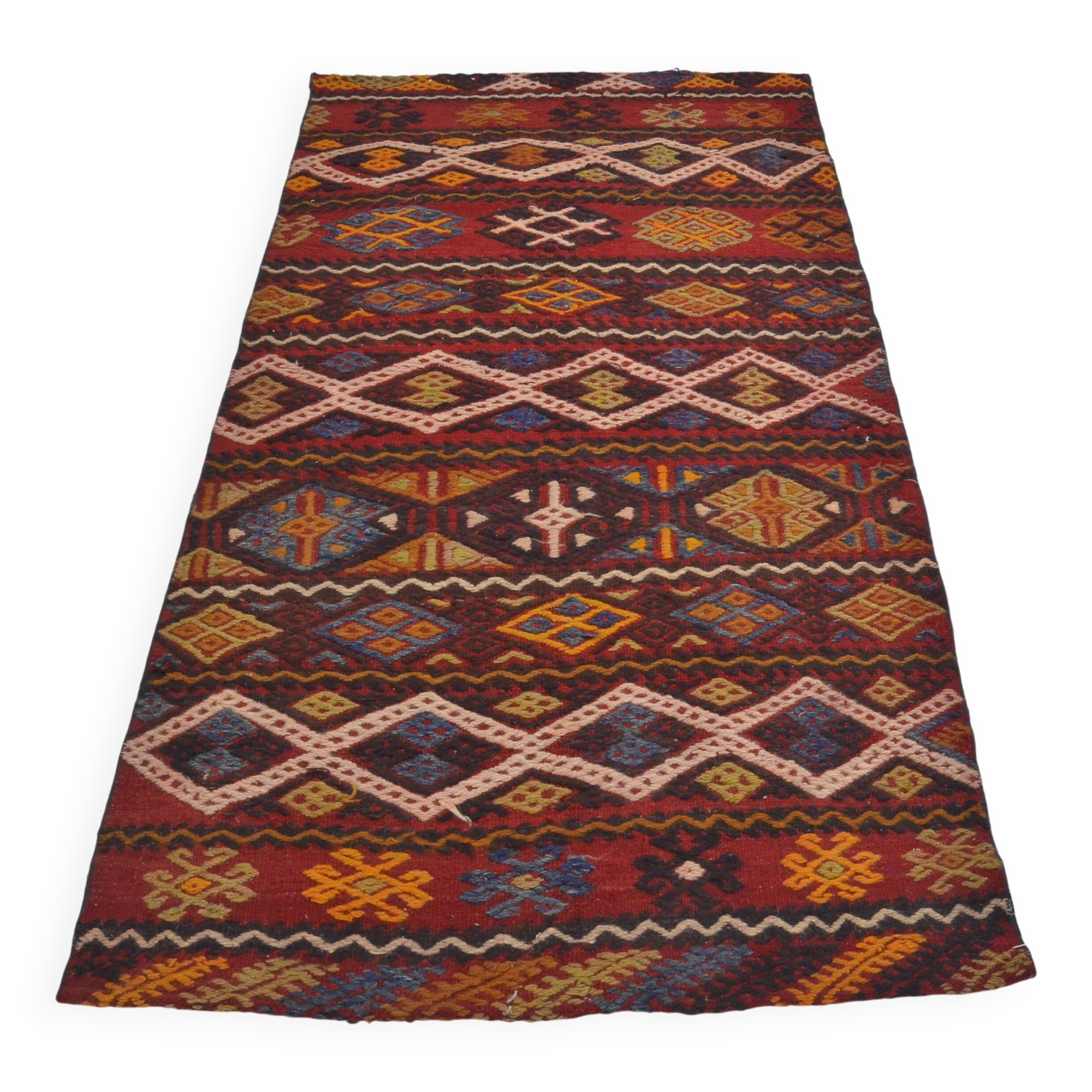 Small Anatolian Vintage Kilim sku 3787