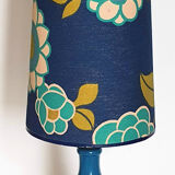 Seventies wooden lamp