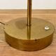 Mid-century design brass floor lamp, 1980s in style of Gaetano Sciolari