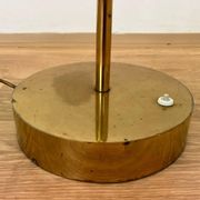 Mid-century design brass floor lamp, 1980s in style of Gaetano Sciolari