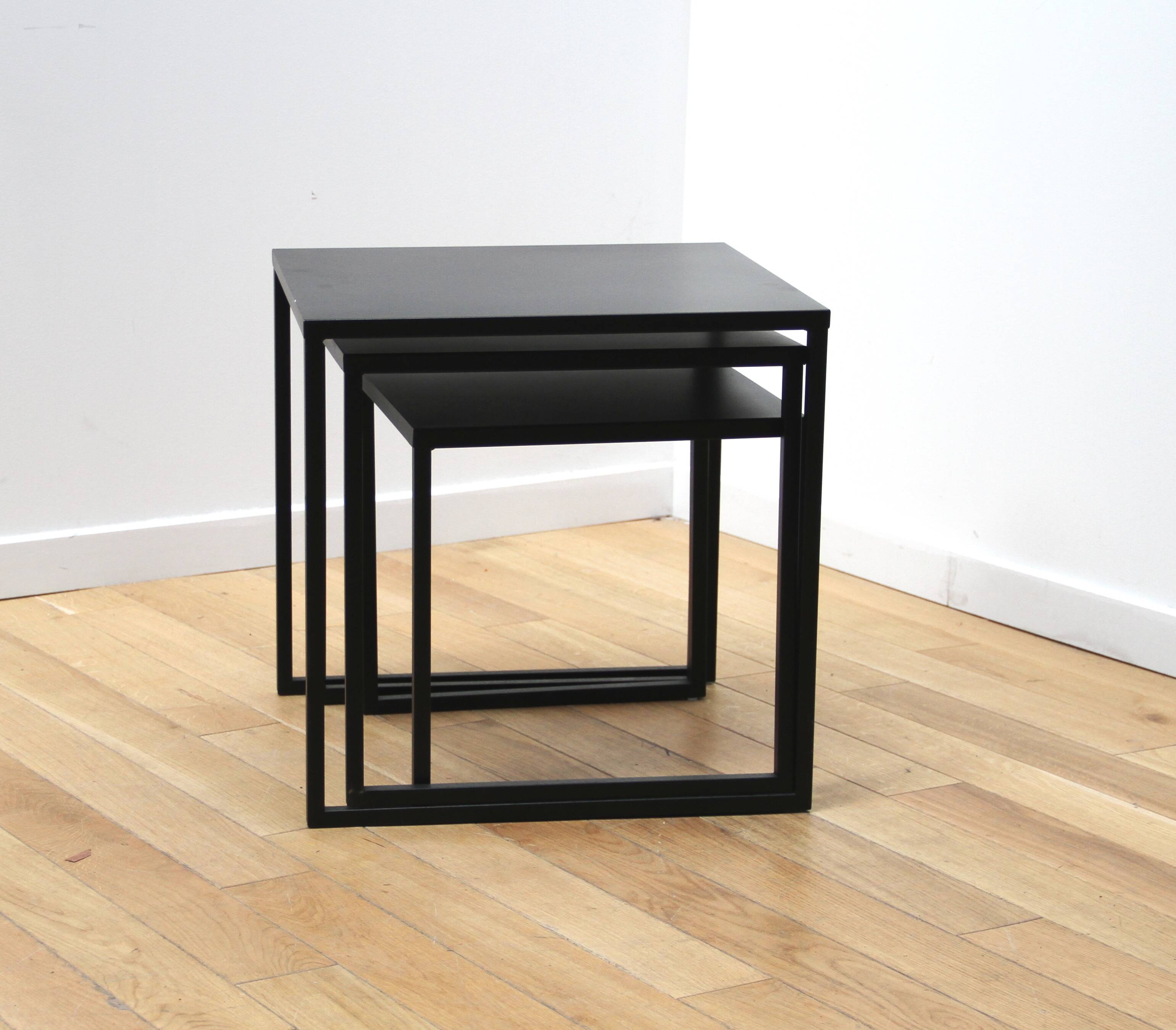 Tables design gigognes