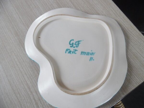Gabriel Fourmaintraux ceramic plates