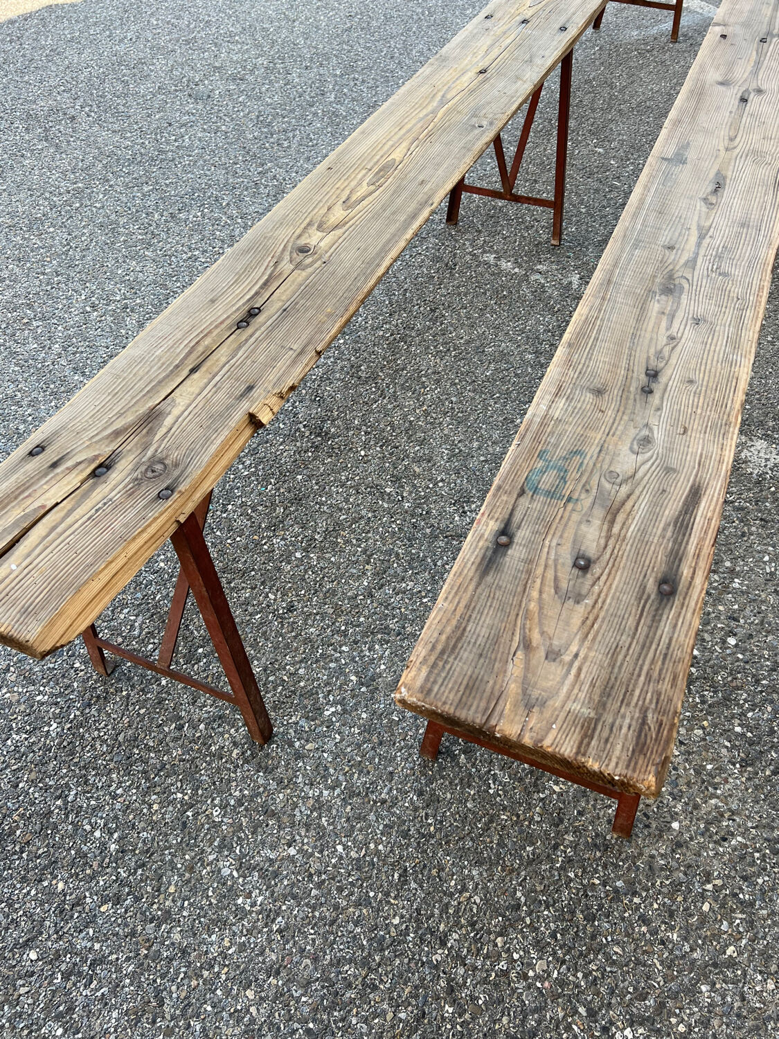 Bancs de guinguette XL