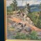 Original Swedish Oil on Canvas – “Landscape” by Sonia Yander –  Dated 1983
