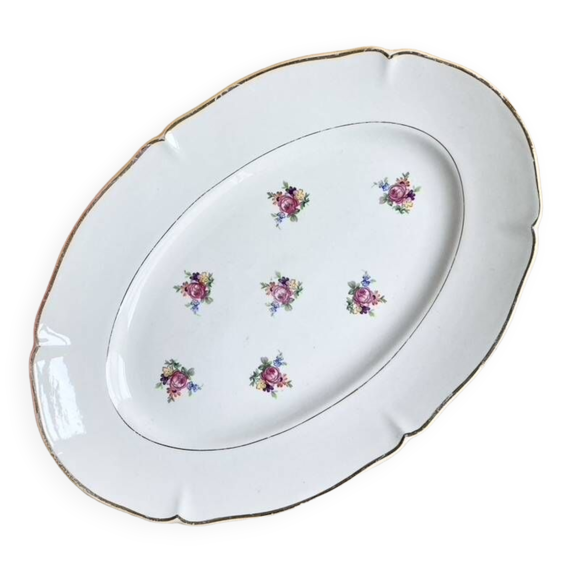 Large Oval Dish 1950