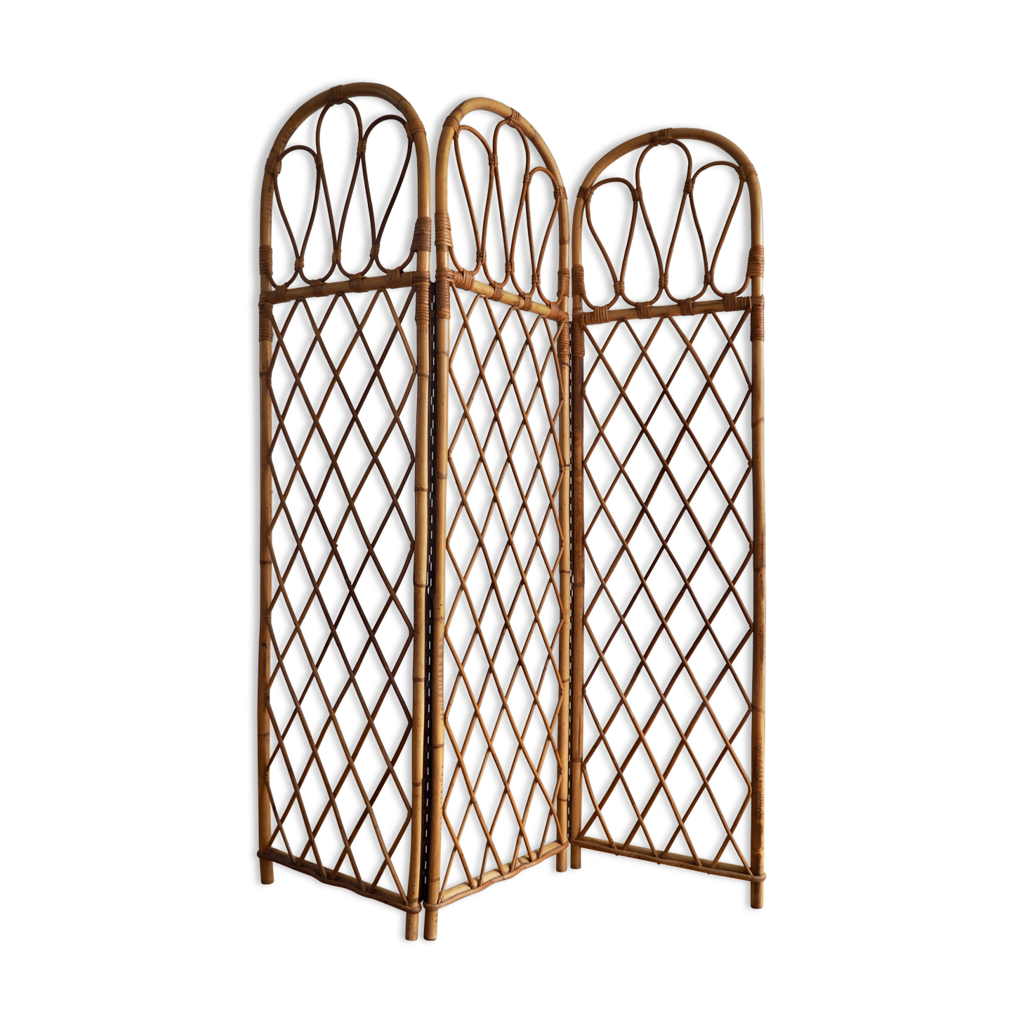 Rattan screen