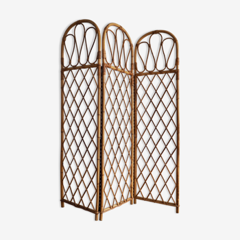 Rattan screen