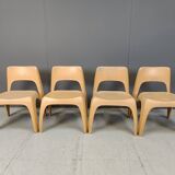 German dining set by Preben Fabricius for Interplast, 1970s