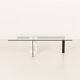 Table basse en marbre de Carrare par Hank Kwint pour Metaform, Italie, années 1980.
