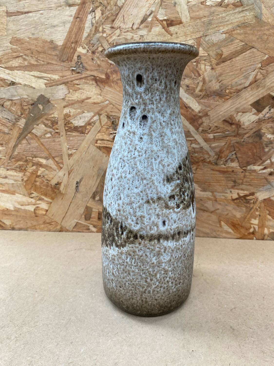 Old Vase scheurich keramik Ceramic Beige Brown