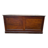 Solid oak shop counter