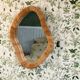 Rattan Wall Mirror, Asymetrical