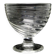 Modernist sugar bowl, transparent glass, Ząbkowice, Poland, 1970s