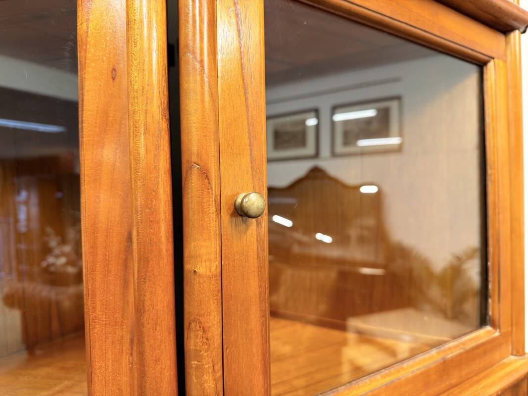 Original Globe Wernicke English Bookcase Half Round