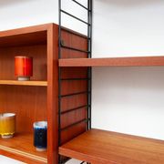 String wall shelf by Kajsa & Nisse Strinning, 1950s