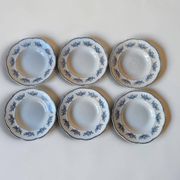 6 assiettes creuses Badonviller modèle Richelieu