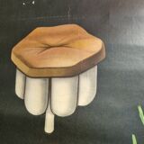Botanical board coated tissue