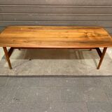 Large Scandinavian teak coffee table