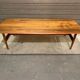 Large Scandinavian teak coffee table