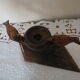 Candle holders birds carved wood