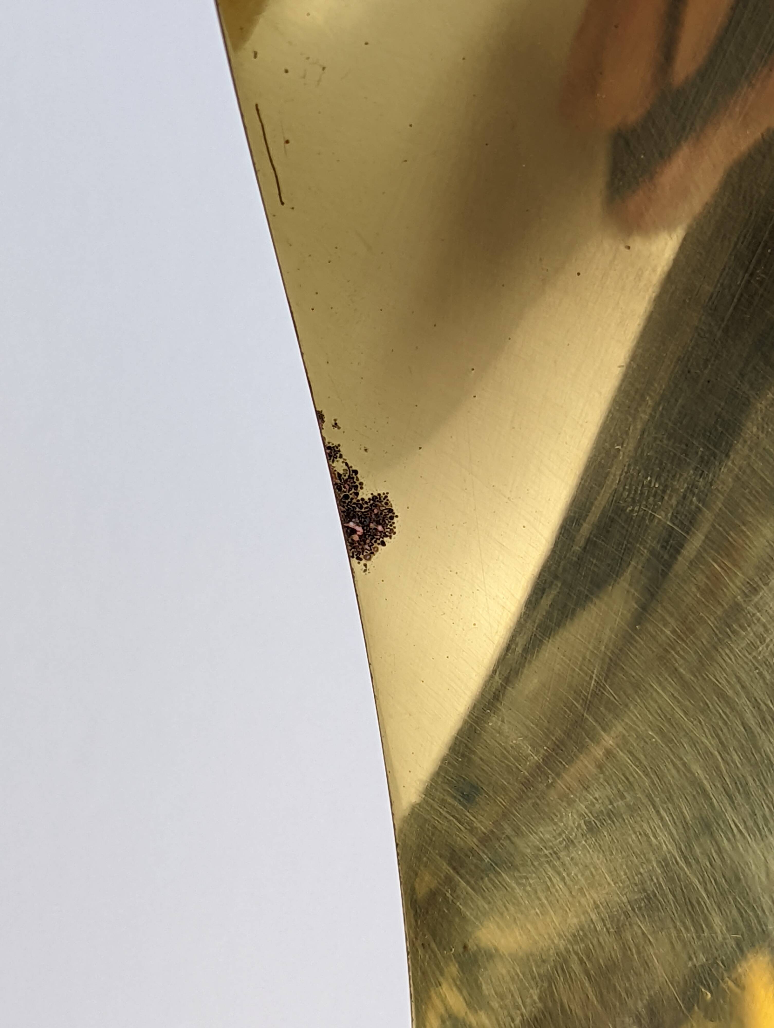 Limited Edition Sculptural Brass Lamp by Serge Mansau, 1970s