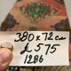 Distressed Turkish Runner 380x72 cm wool Vintage Tribal Rug Pink Green
