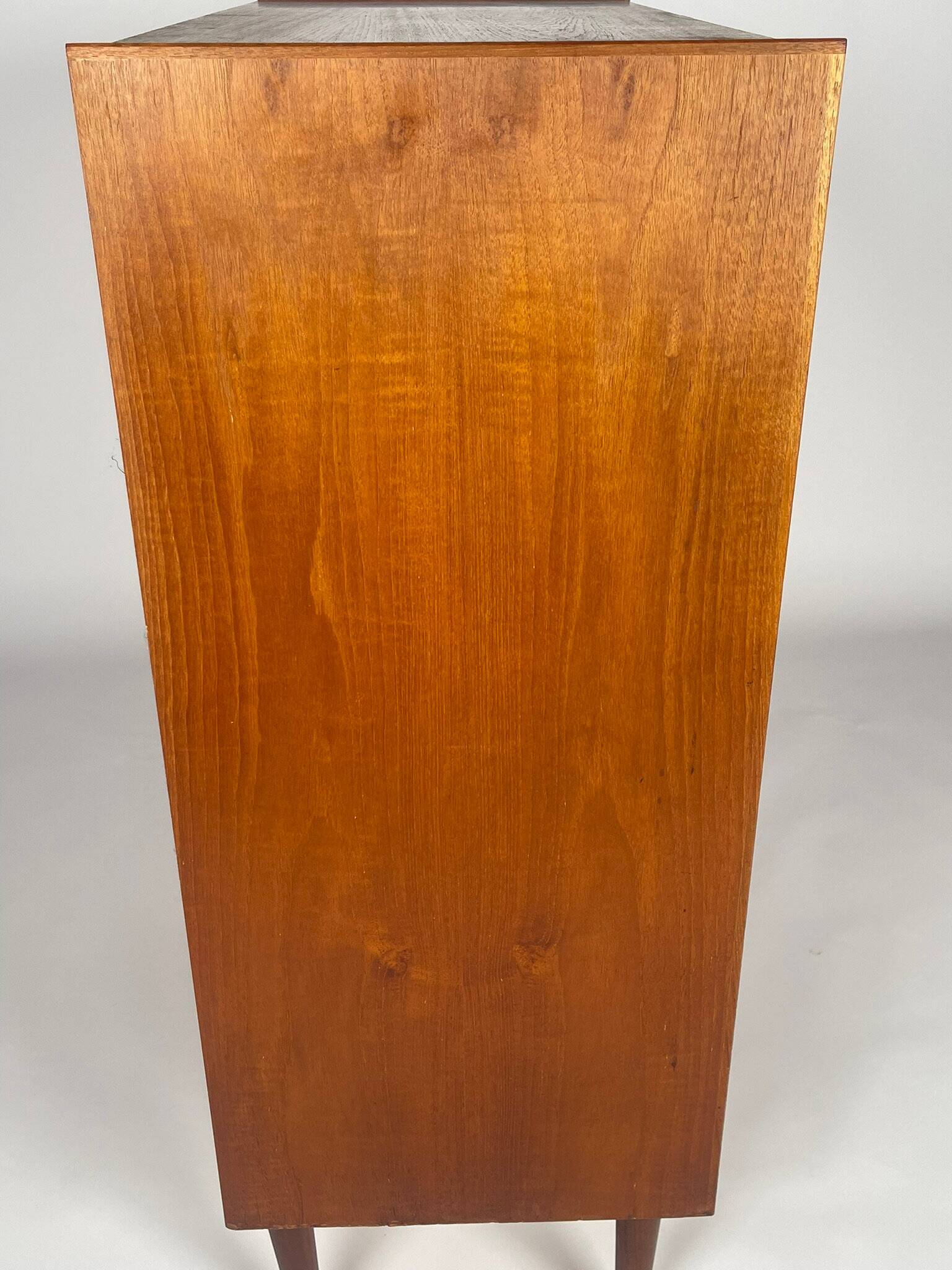 Scandinavian teak chest of drawers from the 1960s.