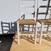 Old farmhouse table + 4 chairs