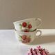 Tea cups, earthenware from Salins-les-Bains