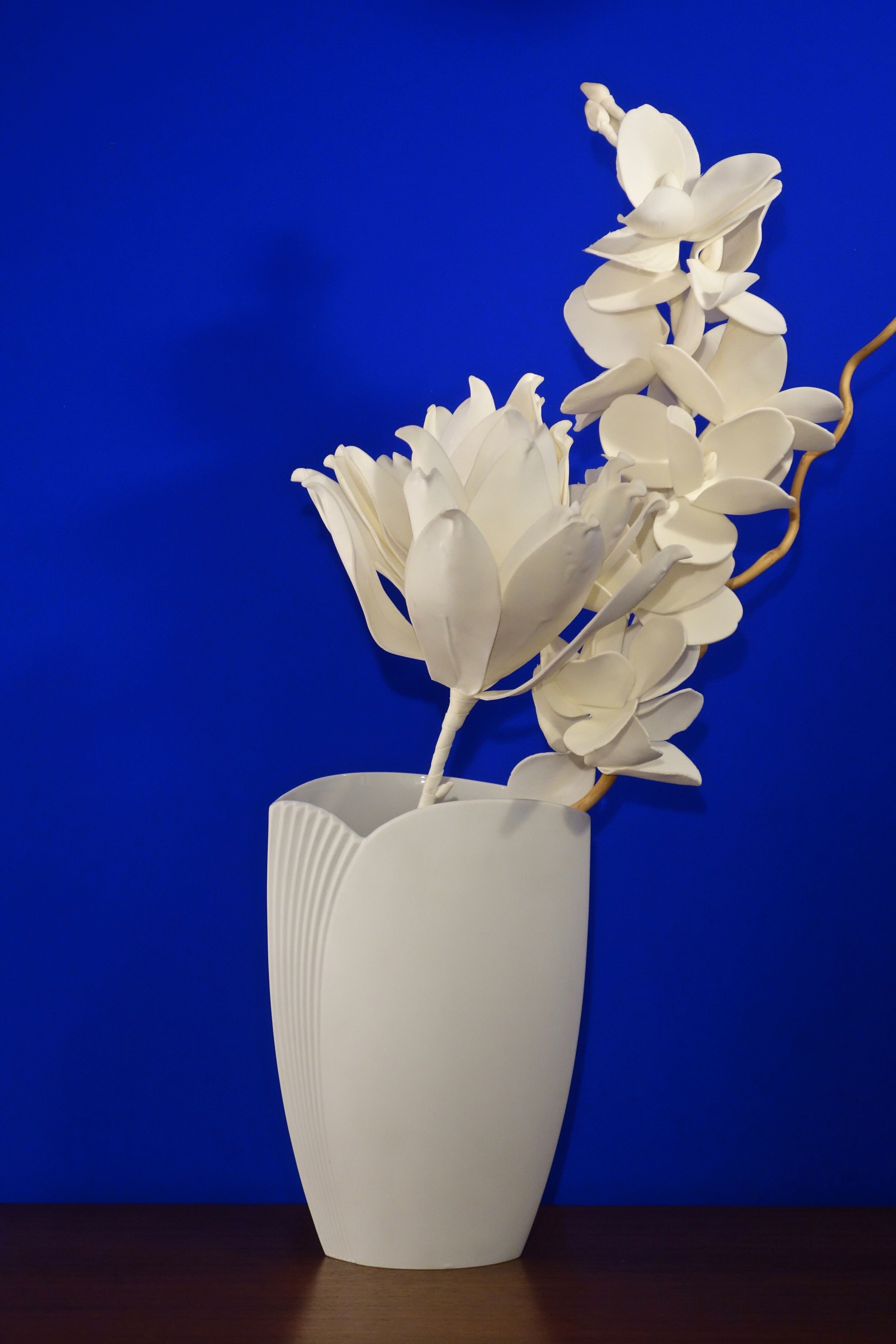 Porcelain vase by Manfred Frey for Kaiser of the 1960's