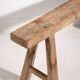 Antique solid wood bench (c.1870) #30