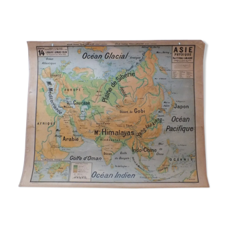 Vidal-Lablache No.14 Asia school map